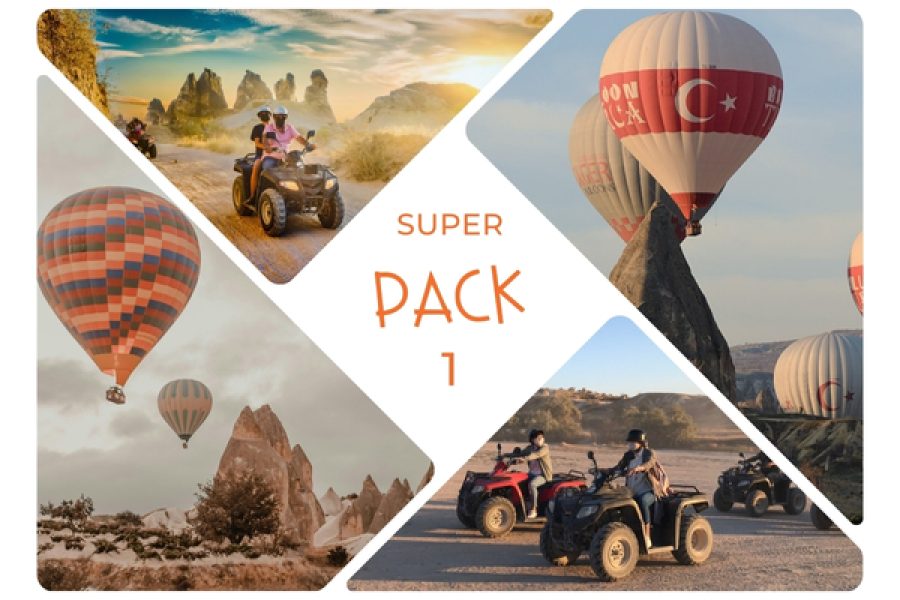 SUPER PACK 1 – Balloon Ride + Sunset ATV Tour