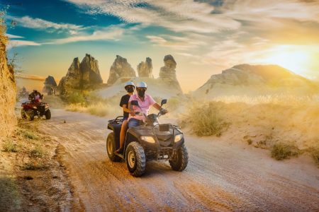 Cappadocia Sunset ATV Adventures – Explore Valleys at Golden Hour