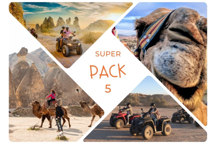 SUPER PACK 5 – Camel Safari + ATV Tour