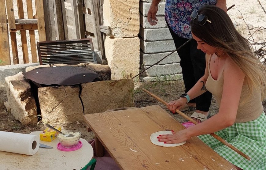 Cappadocia: Pancake making with a local woman