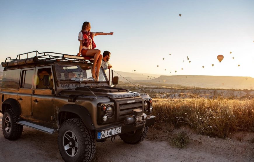 SUPER PACK 6 – Sunset Jeep Safari + Red Tour Cappadocia