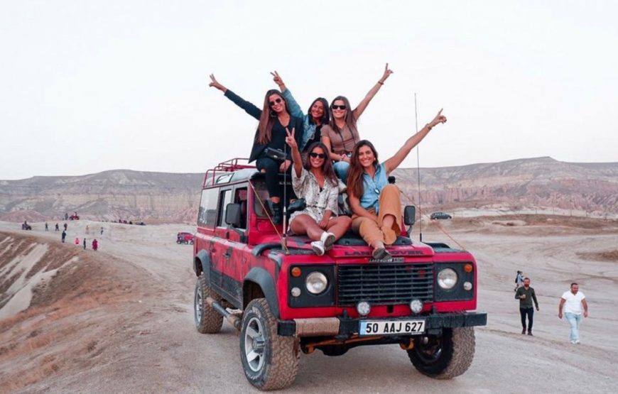 SUPER PACK 6 – Sunset Jeep Safari + Red Tour Cappadocia