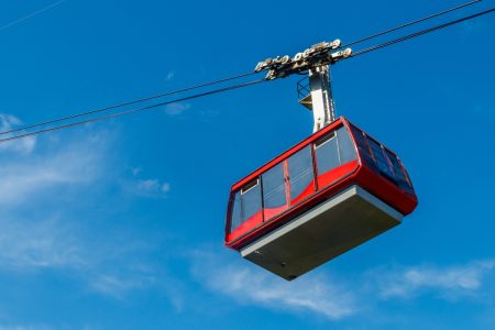 Olympos Cable Car over Taurus Mountains