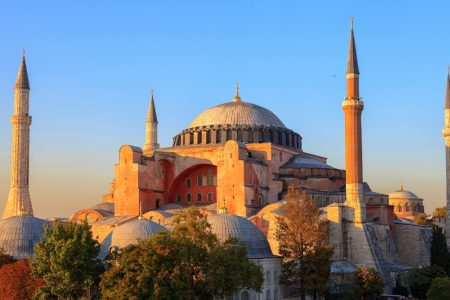Hagia Sophia Istanbul Old City panoramic view
