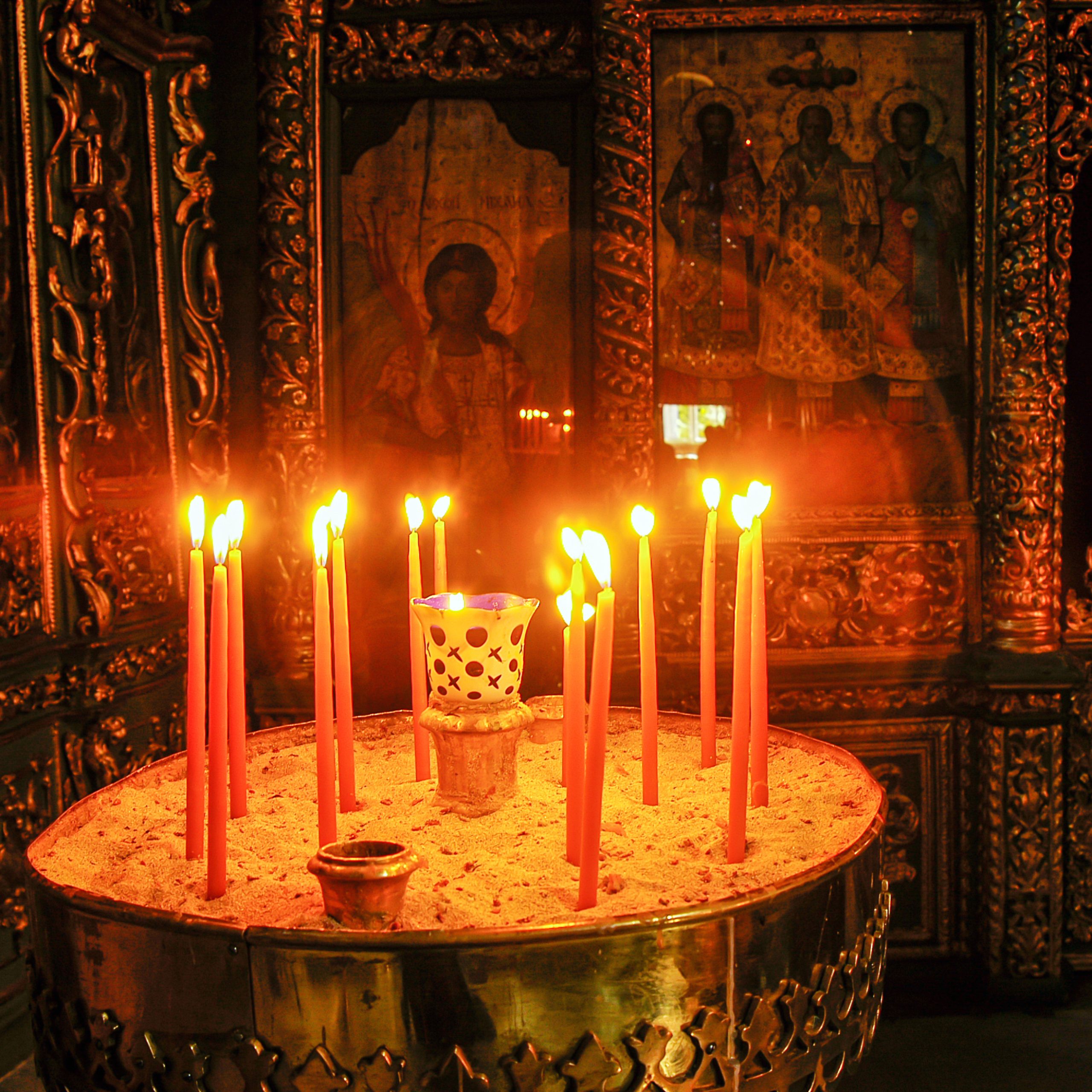 Interior of Church of St. George at the Fener Greek Patriarchate